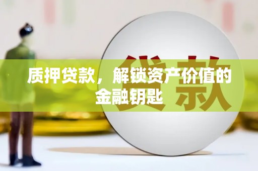 泽普质押贷款，解锁资产价值的金融钥匙
