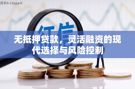 西峡无抵押贷款，灵活融资的现代选择与风险控制