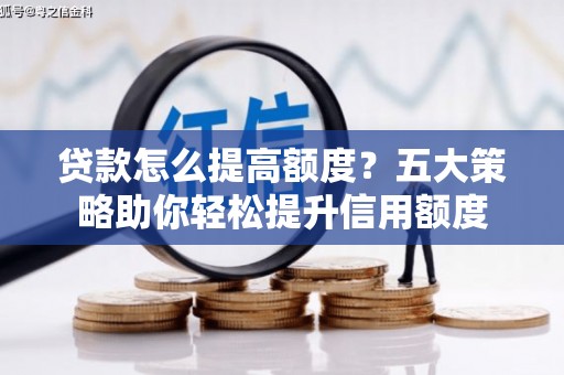 墨竹工卡贷款怎么提高额度？五大策略助你轻松提升信用额度