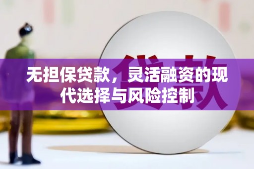 武陟无担保贷款，灵活融资的现代选择与风险控制