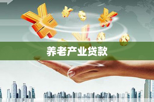 施甸养老产业贷款