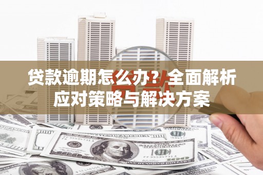 徐汇贷款逾期怎么办？全面解析应对策略与解决方案