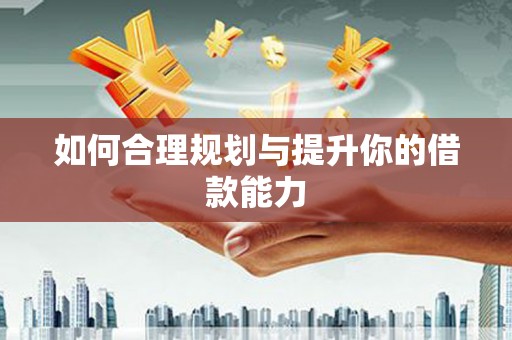 姚安如何合理规划与提升你的借款能力